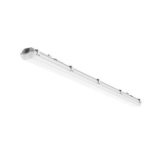 FIXTURE FOR ONE SIDE POWER LED TUBE T8 2*120CM IP65 WITH SS CLIPS