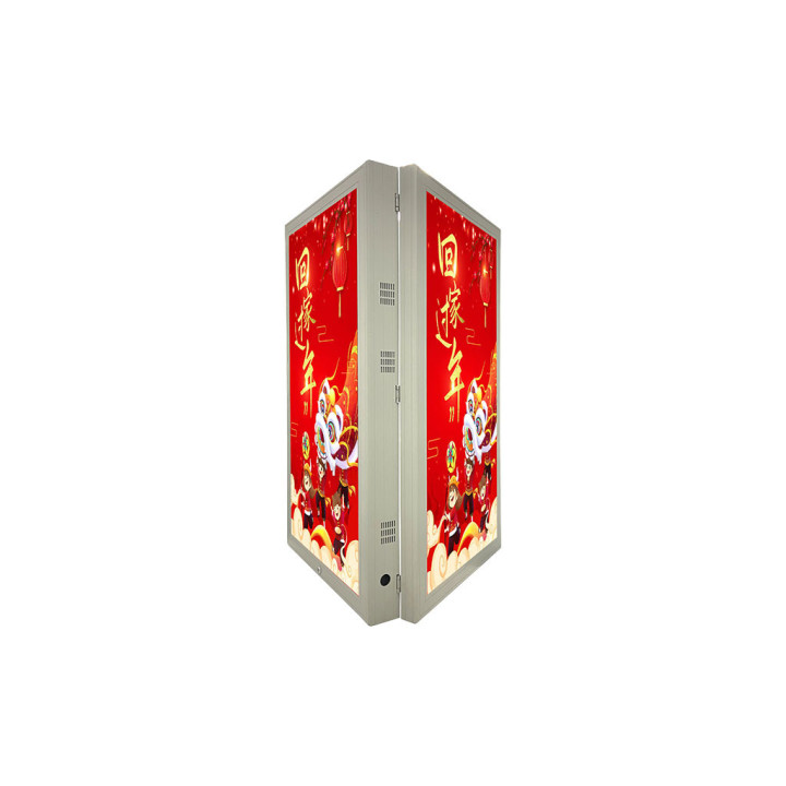 LAPMPOST OUTOOR LED Display P3.84(600*1200) 2 SIDE