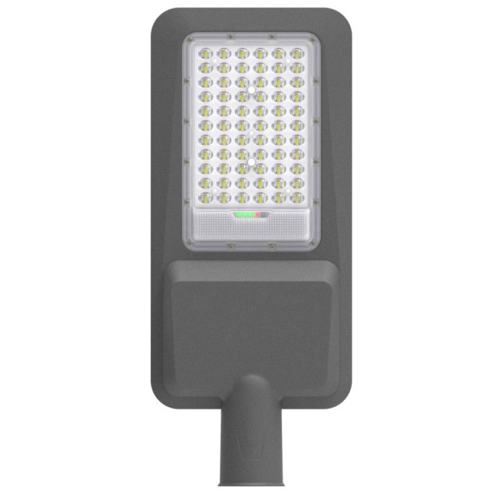 Lampadaire solaire LED 6000 lm 30 Ah IP65 6000 K + télécommande
