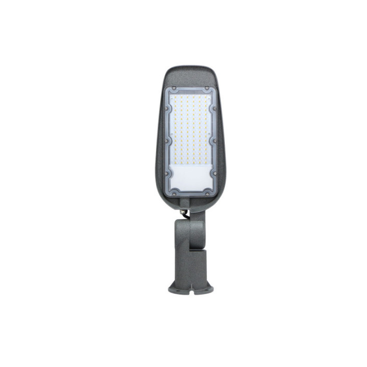 Lampadaire LED 50 W 220-240 V 100 lm/W IP65 75x135° 2700 K corps gris