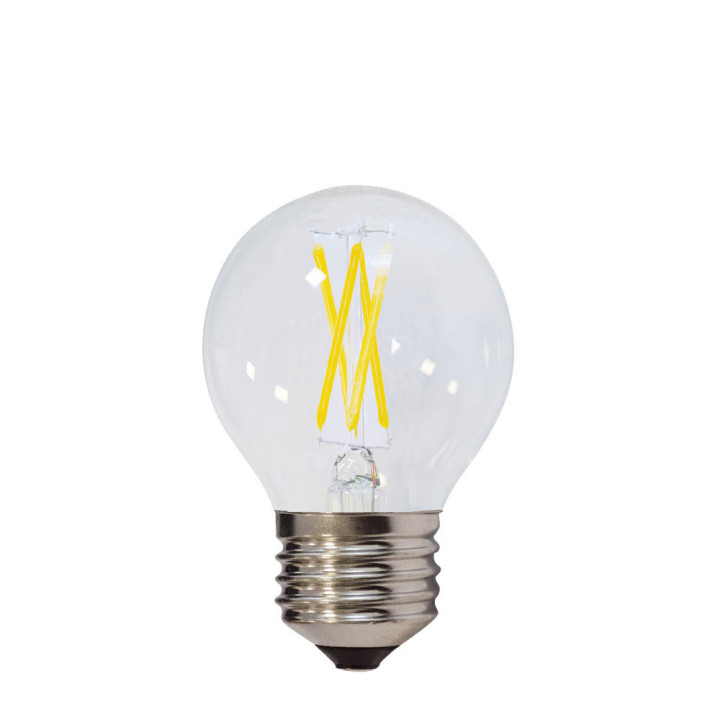 Ampoule LED G45 4 W 400 lm E27 175-265 V 4500 K Filament