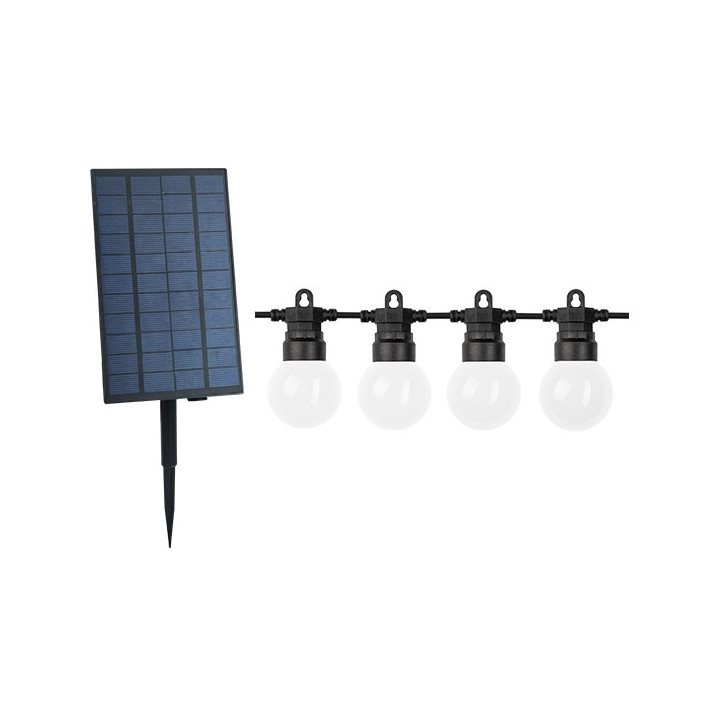 LUMIÈRE SOLAIRE 10M+30CMCÂBLE DALIMENTATION 2800K 3.7V3.6Ah