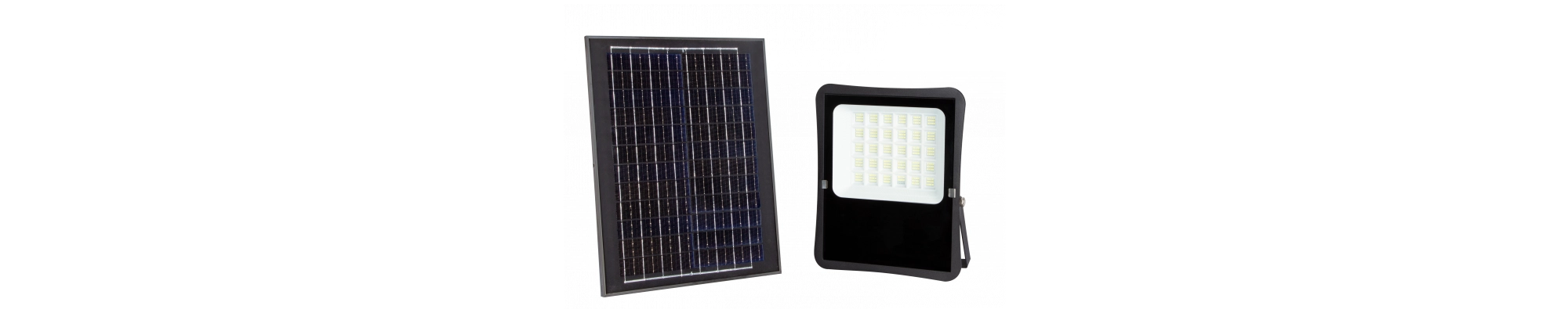 Projecteurs Extérieurs Cms Avec Panneaux Solaires | Optonica LED