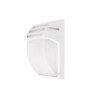 APPLIQUE MURALE ALUMINIUM BLANC MAT 1*E27