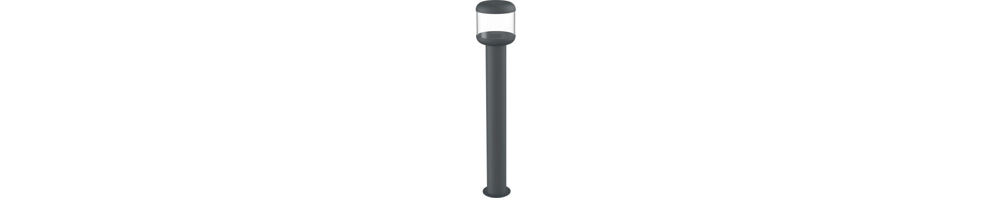 LAMPE PELOUSE ALUMINIUM CLAIR PC E27 SOCKET 220-240V IP54