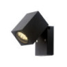 LAMPE MURALE ALUMINIUM CORPS NOIR IP44 GU10 SOCKET AC220-240V