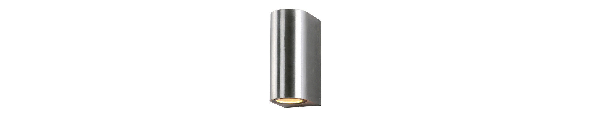 LAMPE MURALE ALUMINIUM CORPS POLI IP54 2*GU10 PRISE AC220-240V