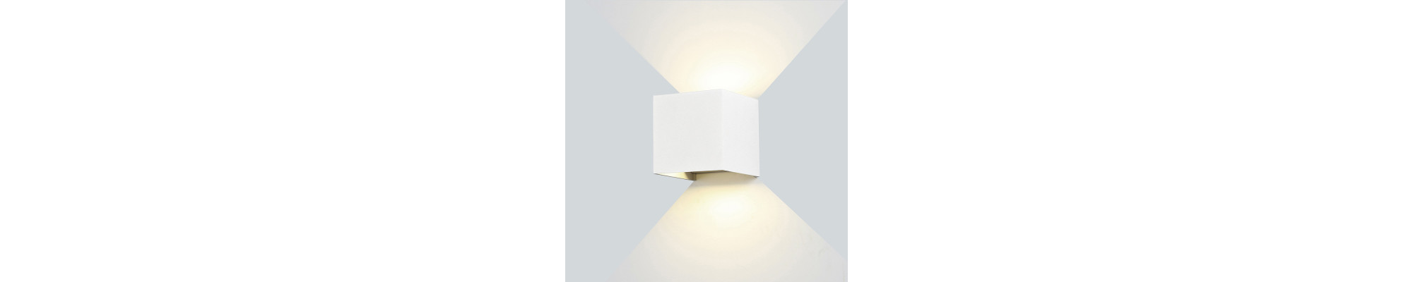 APPLIQUE LED EPISTAR AC220-240V 12W IP54 1320LM WHITE BODY 4000K