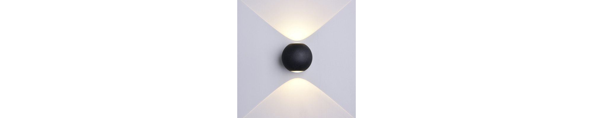 APPLIQUE LED CREE AC220-240V 6W IP54 660LM BLACK BODY 3000K