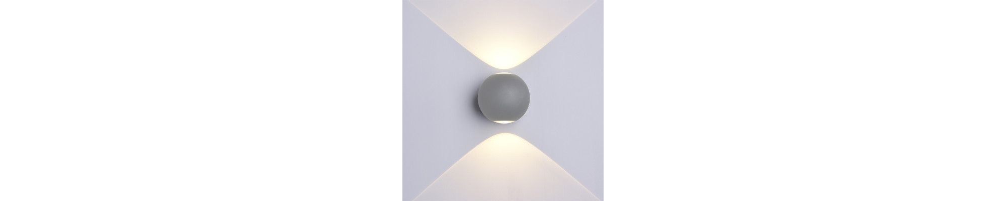APPLIQUE LED CREE AC220-240V 6W IP54 660LM GREY BODY 3000K