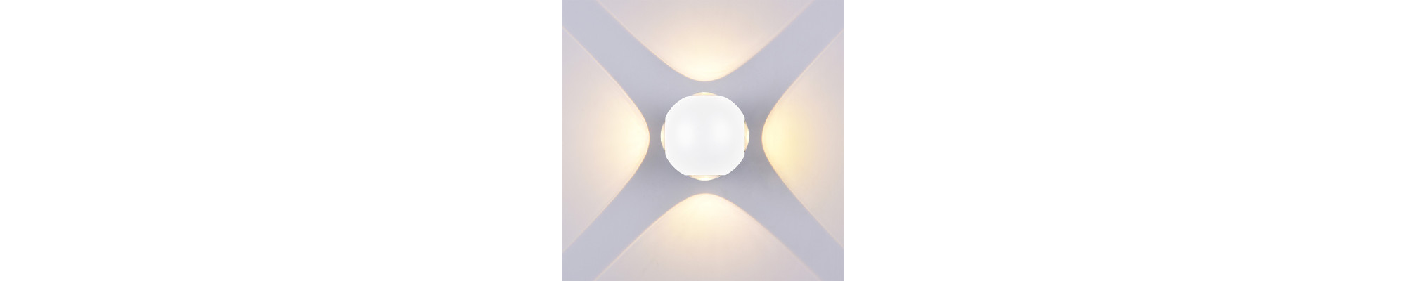 APPLIQUE LED CREE AC220-240V 4W IP54 440LM WHITE BODY 3000K