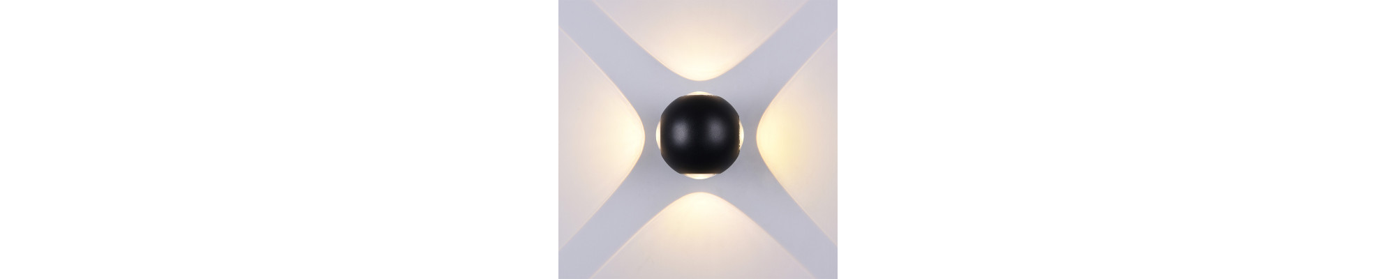 APPLIQUE LED CREE AC220-240V 4W IP54 440LM BLACK BODY 4000K