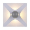 APPLIQUE LED CREE AC220-240V 4W IP54 440LM GREY BODY 4000K