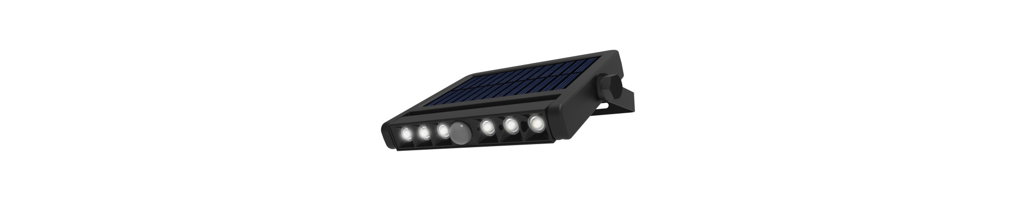 Applique solaire LED 2Ah/3.2V 500lm PIR IP54