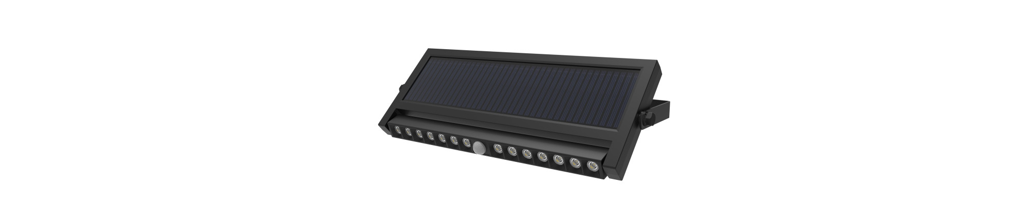 Applique solaire LED 4Ah/3.2V 1000lm PIR IP54