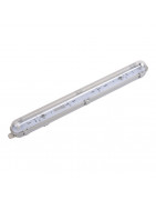 FIXATION POUR TUBE LED ONE SIDE POWER T8 - IP65