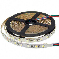 RUBAN LED RGBWH 60L/M 12V 12MM 16W/M 1600LM/M IP20
