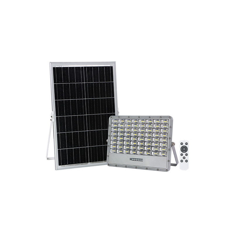 PROJECTEUR LED SOLAIRE 30W 2700Lm CCT 3.2V/30Ah - CHARGE RAPIDE