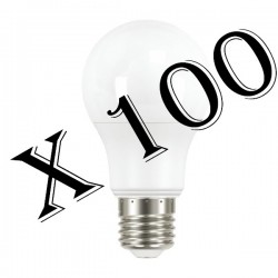 100 Ampoules E27 11 Watts A60