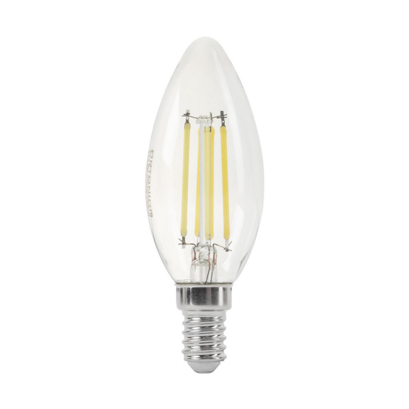 BOUGIE LED C35 4W 400LM E14 175-265V 4000K FILAMENT DIMMABLE